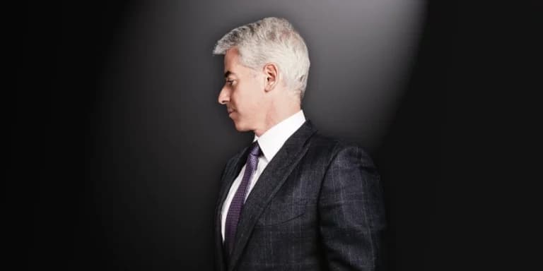Jewish-American billionaire investor Bill Ackman poses for a Forbes portrait.