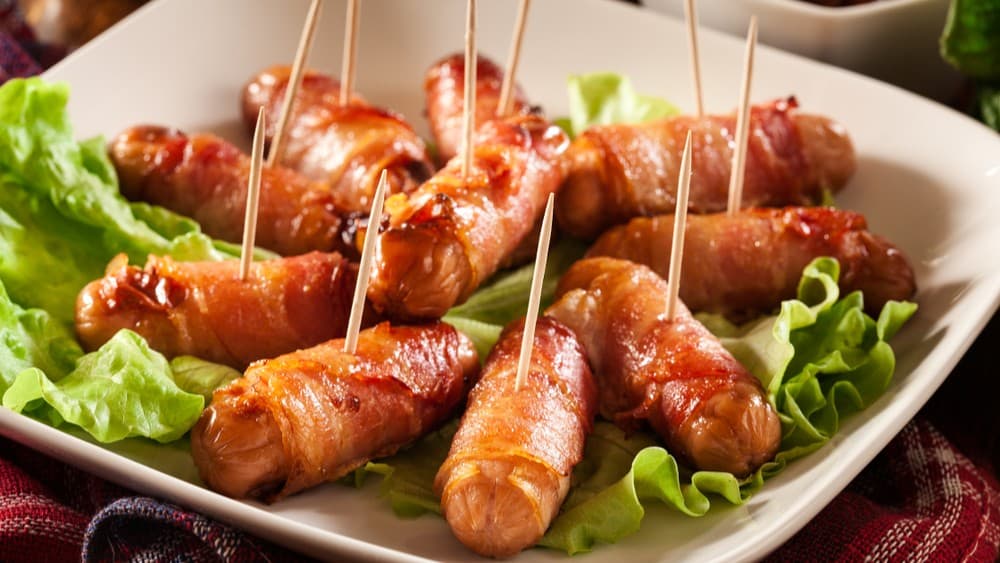 Pigs in blankets.
