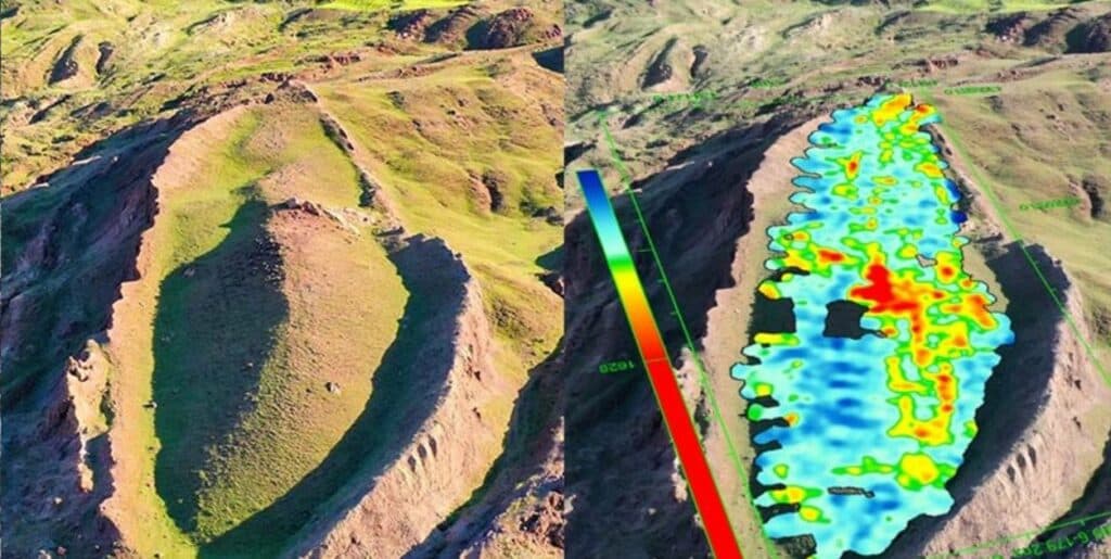 Scans of noah's ark site