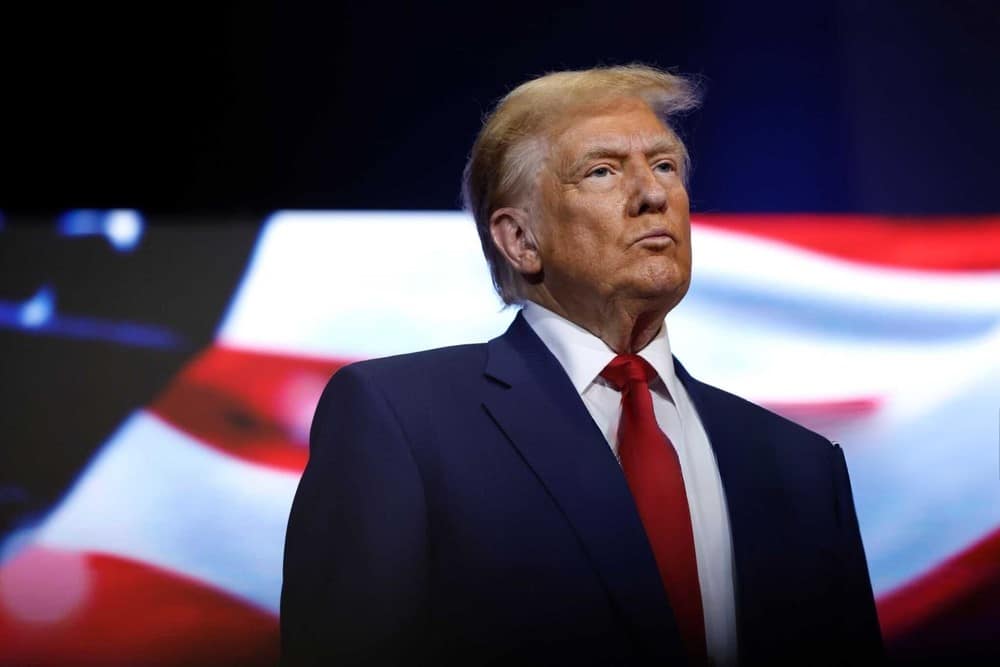 Portrait of President Donald Trump